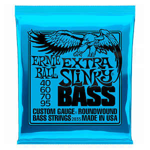 Set de Cuerdas Bajo 4 Cuerdas Extra Slinky 40-95 2835 ERNIE BALL