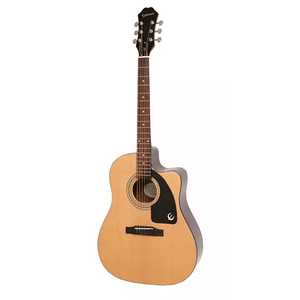 Guitarra Electroacustica Jumbo Natural AJ-100CE EPIPHONE