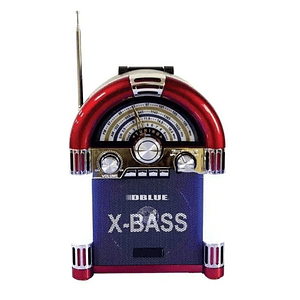 Radio Rockola Bluetooth Portátil Retro DBRP258 AUDIO PRO