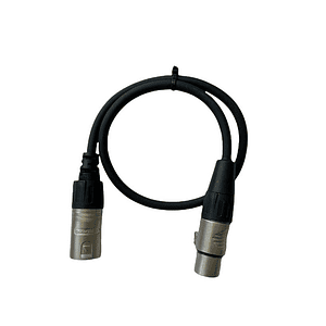 Cable XLR - XLR para Micrófono de 0.5 metros REAN BY NEUTRIK