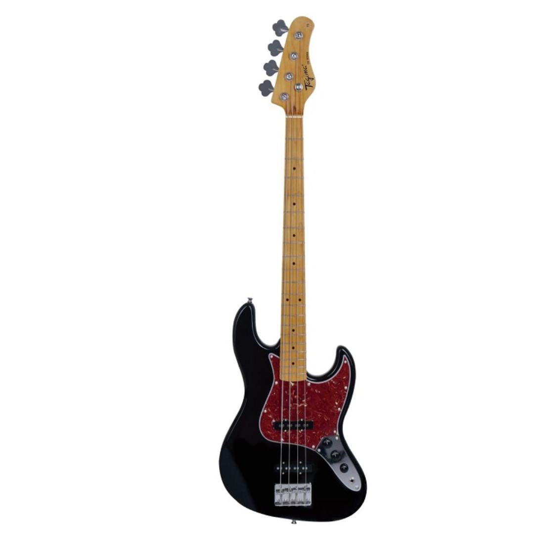 TAGIMA TW-73 BK L/TT BAJO ELECTRICO TIPO JAZZ BASS 4 CUERDAS BLANCO NEGRO/TORTOISE