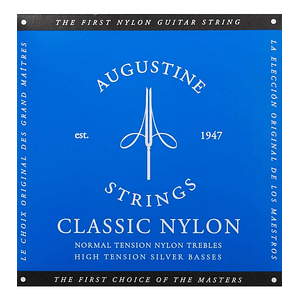 Cuerdas Guitarra Nylon Azul AUGUSTINE A400