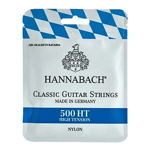 Cuerdas para Guitarra Clásica Nylon Alta Tensión 500HT Hannabach