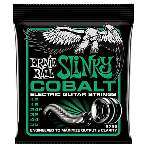Set de Cuerdas Guitarra Eléctrica 2726 Slinky Cobalt 12-56 ERNIE BALL 