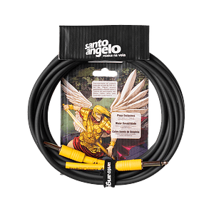 Cable Instrumento Santo Angelo SAMURAI-15 Conector Recto 4.57M