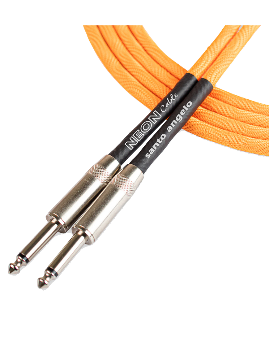 Cable instrumento Santo Angelo NEON-OR Recto 3.05m