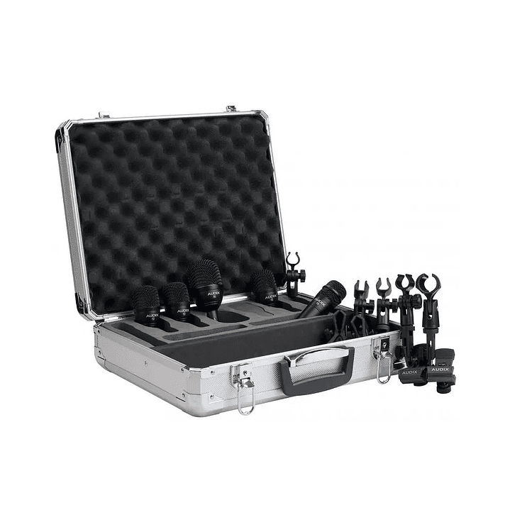 Set de 5 microfonos para Bateria FP5 AUDIX 2