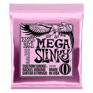 Set Cuerdas Guitarra Eléctrica 2213 Mega Slinky 10.5-48 ERNIE BALL