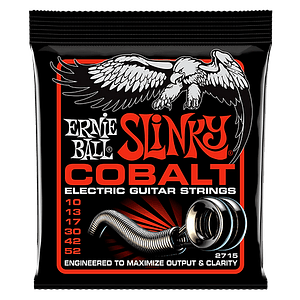 Set de Cuerdas Guitarra Eléctrica 2715 Slinky Cobalt 10-52 ERNIE BALL 