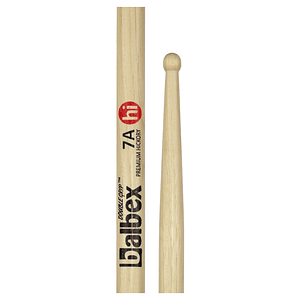 Baqueta Hickory 7A Punta Madera HI7A BALBEX