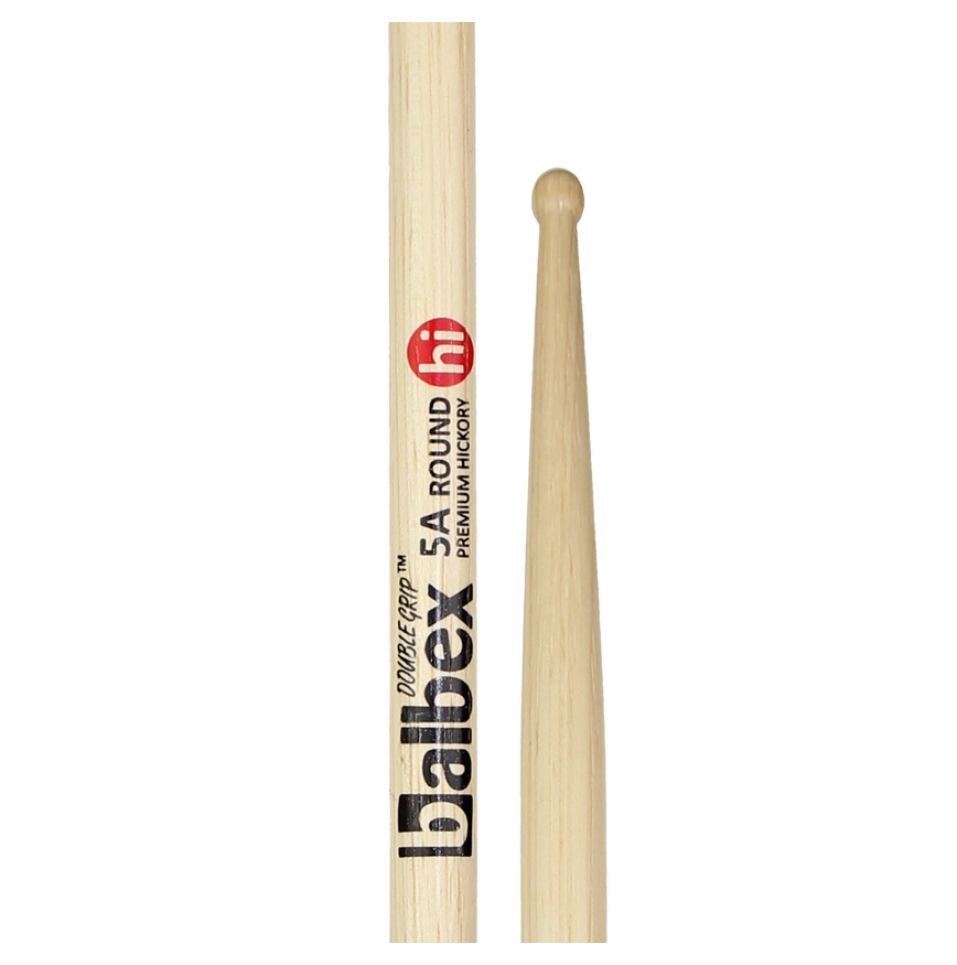 Baqueta Hickory 5AR ROUND Punta Madera HI5AR BALBEX