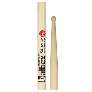 Baqueta Hickory 5AR ROUND Punta Madera HI5AR BALBEX 