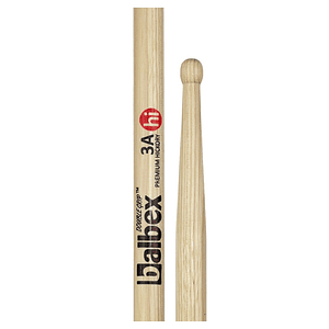 Baqueta Hickory HI3A Punta Madera 3A BALBEX 