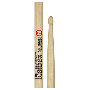 Baqueta Hickory 5B RINGO 1 Punta Madera HIR1-5B BALBEX 