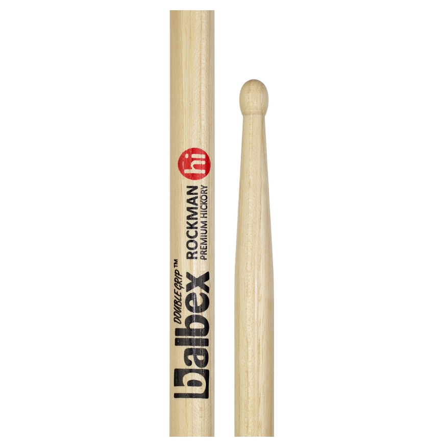 Baqueta Hickory HIRM Punta Madera ROCKMAN BALBEX