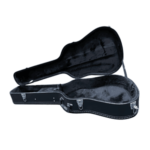 Hardcase Guitarra Acústica/Clasica Negro BB04 HEBIKUO