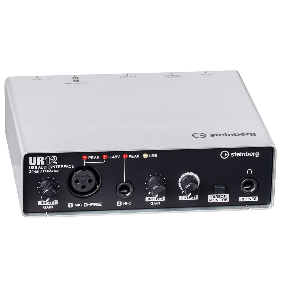 Interfaz de Audio USB Steinberg UR12