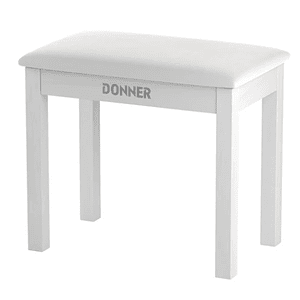 Banqueta para Piano DKB-10 Blanco EC6612 DONNER