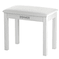 Banqueta para Piano DKB-10 Blanco EC6612 Donner - Miniatura 2