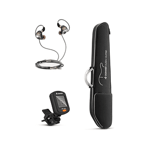 Guitarra Electroacústica HUSH-I BK DONNER