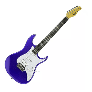 Guitarra Eléctrica Purple Metallic TG-520 MPP-D/PW TAGIMA