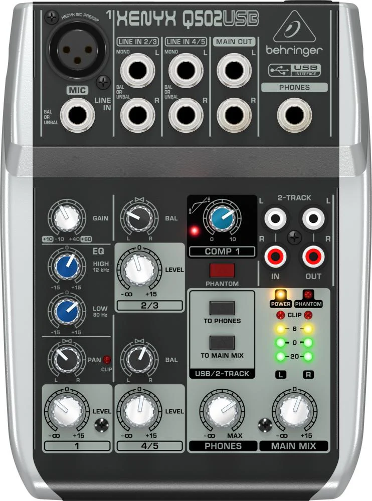 FOSTEX X-12 ZOOM503 BEHRINGER V-AMP動作未確認 Consola Analoga 5 Canales USB Xenyx Q502USB Behringer