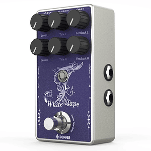 Pedal Delay White Tape EC1335 DONNER 