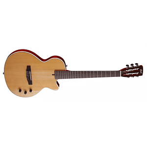 Guitarra Electroclásica sin boca SUNSETNY-II-NAT CORT
