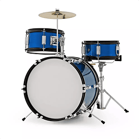 Bateria Acústica 3 Piezas Junior Colores ADS303PK ADW 