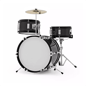 Bateria Acústica 3 Piezas Junior Colores ADS303PK ADW 