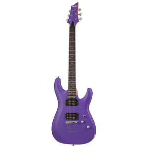 Guitarra Eléctrica C-6 Deluxe Satin Purple SCHECTER