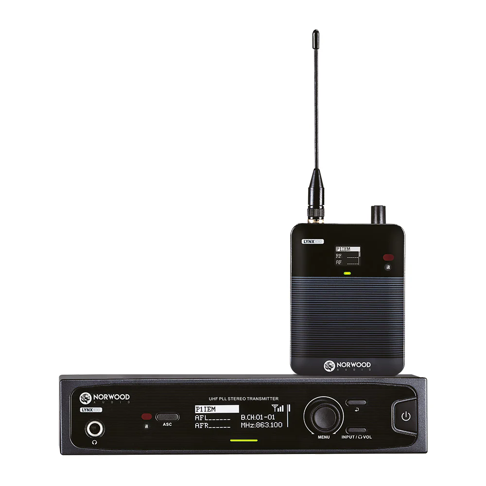 Sistema Monitoreo In-Ear Inalambrico LYNX100 NORWOOD