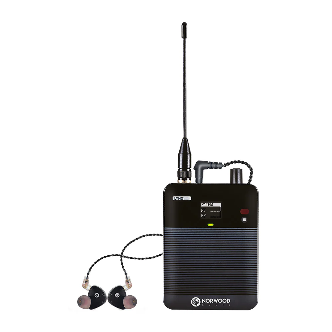 Sistema Monitoreo In-Ear Inalámbrico LYNX100 NORWOOD 2