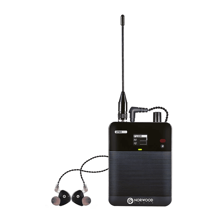 Sistema Monitoreo In-Ear Inalámbrico LYNX100 NORWOOD 2