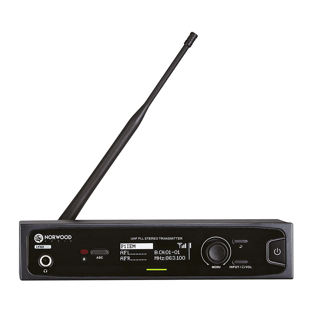 Sistema Monitoreo In-Ear Inalámbrico LYNX100 NORWOOD 3