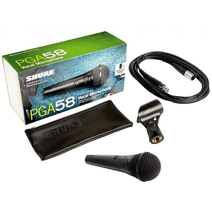 Microfono PGA58 c/ Cable PGA58-XLR SHURE