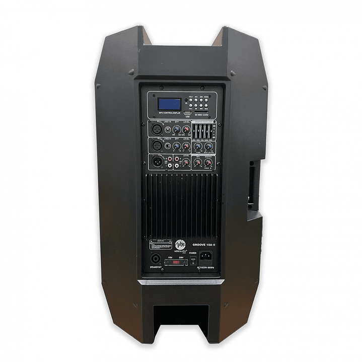 Caja Activa de 15 Pulgadas c/ Bateria GROOVE15GO-II VMR AUDIO 2