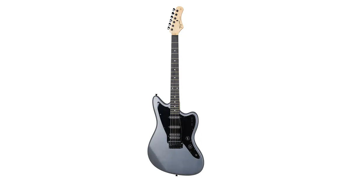 Guitarra Electrica JM Metallic Dark Silver TW-60 Tagima