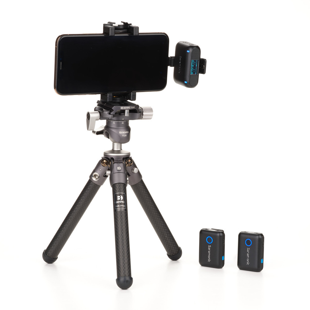 Microfono Lavalier Inalambrico doble BLINK500B2+ Saramonic 5