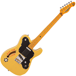 Guitarra Electrica Joe Doe 'Gambler' By Vintage Butterscotch C/Case