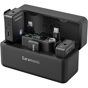 Microfono Lavalier Inalambrico 2 Canales ULTRA Saramonic