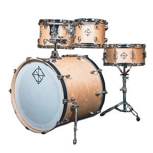 Bateria Cornerstone Maple 5Pcs Shellpack Satin Natural PODCSTM522-01-SN-PM Dixon