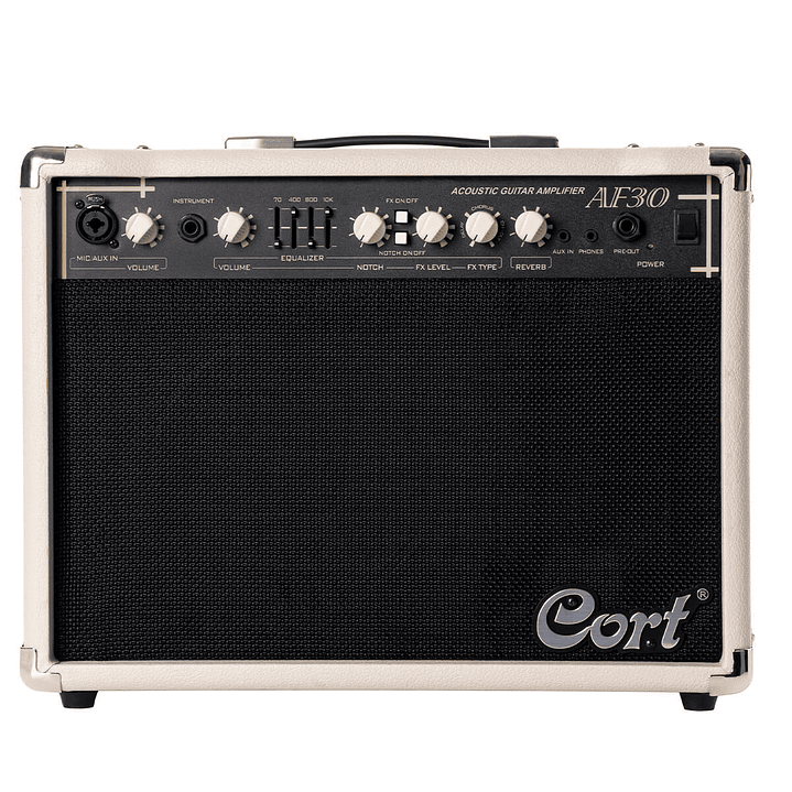 Amplificador Guitarra Electroacustica 30W AF30 Cort 1