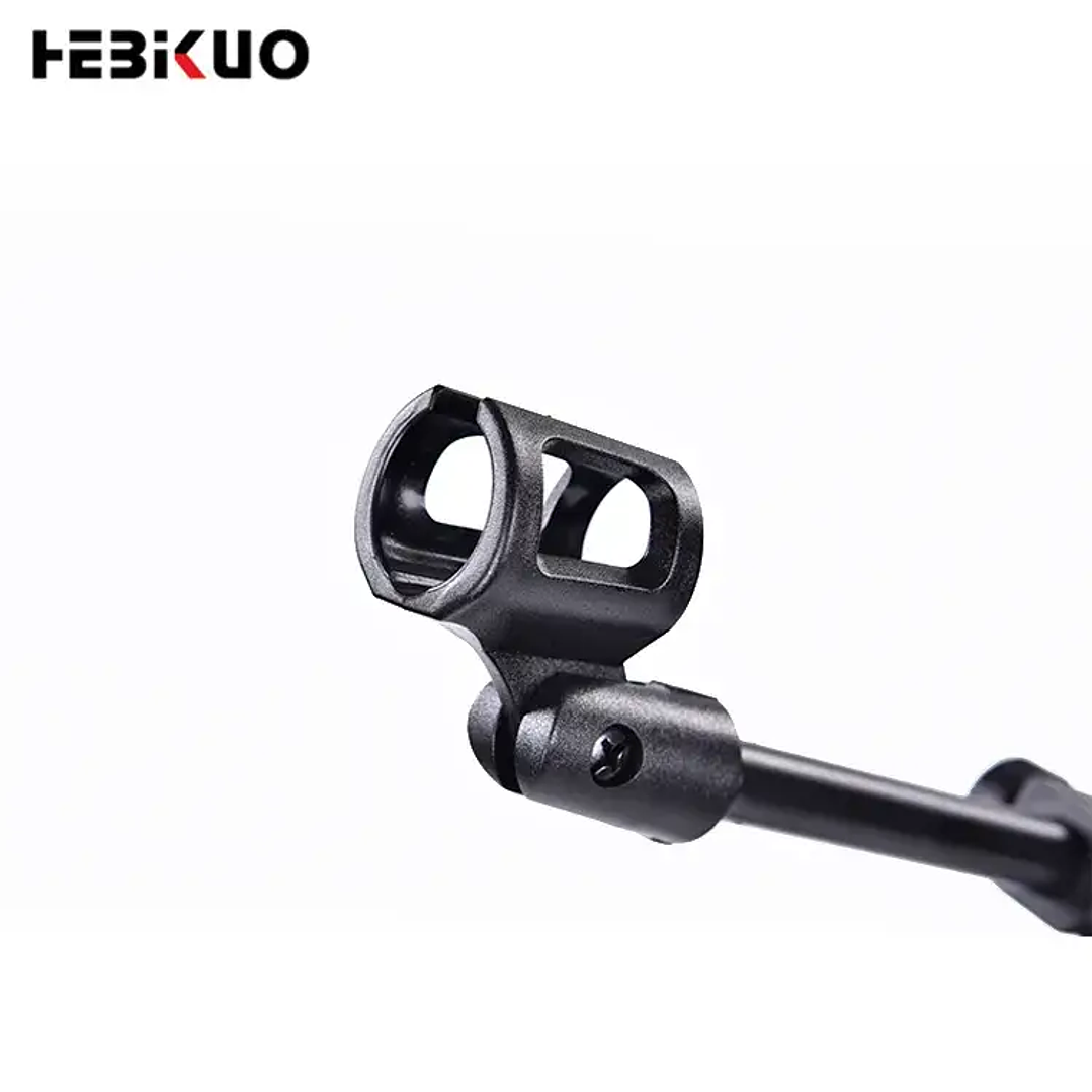 Atril Microfono Boom Pequeño Base Redonda M-210A Hebikuo 2