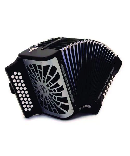 Acordeón Diatónico Compadre Negro A4822 Hohner