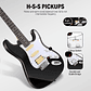 Pack Guitarra Electrica Negra DST-100B EC1099 Donner - Miniatura 2