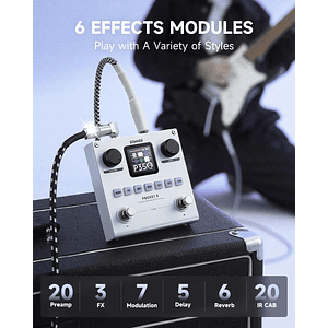 Pedal Multiefecto Pocket X EC7031 DONNER