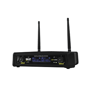 Sistema Microfono Inalambrico Doble UHF300D SKP