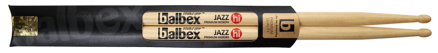 Baqueta Hickory Jazz Punta Madera HIJZ-JAZZ Balbex