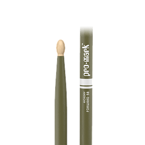 Baqueta Hickory 5B Punta Madera Verde TX5BW-GREEN Promark